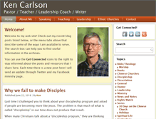 Tablet Screenshot of kencarlson.org